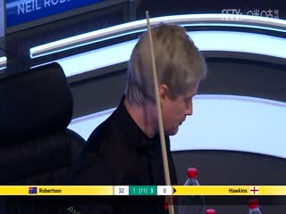 2024斯諾克大師 尼爾·羅伯遜3-6巴里·霍金斯 20240109