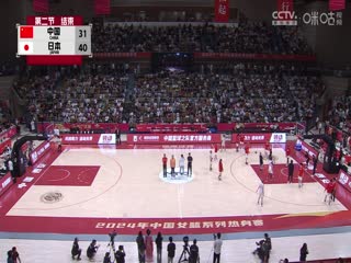 中國(guó)女籃系列熱身賽 中國(guó)女籃VS日本女籃 20240607