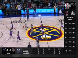 NBA常規(guī)賽 黃蜂VS掘金 20240102